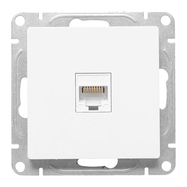 Механизм розетки RJ45 (cat5), белый Эпика EKF Механизм розетки RJ45 (cat5), белый Эпика EKF