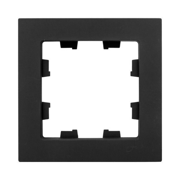 1 - местная рамка, чёрная, пластик Эпика EKF 1 - местная рамка, чёрная, пластик Эпика EKF