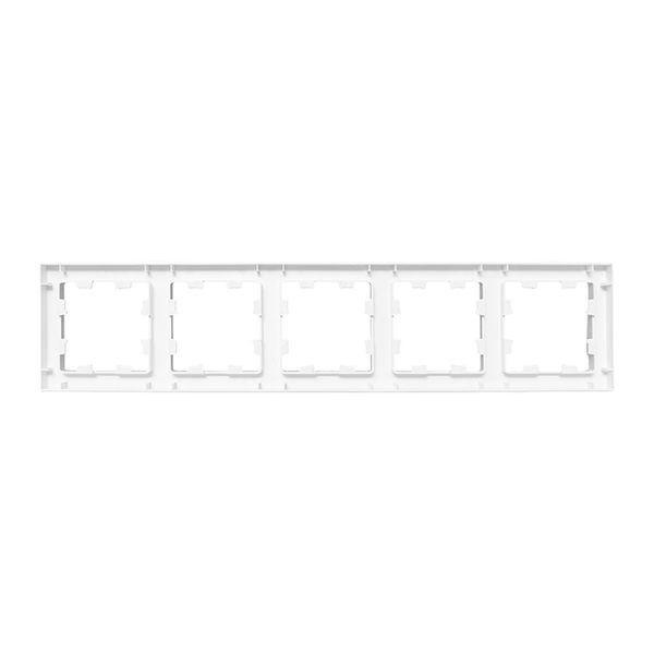 5 - местная рамка, белая, пластик Эпика EKF 5 - местная рамка, белая, пластик Эпика EKF