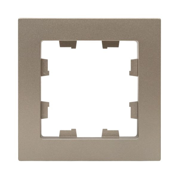 1 - местная рамка, шампань, пластик Эпика EKF 1 - местная рамка, шампань, пластик Эпика EKF