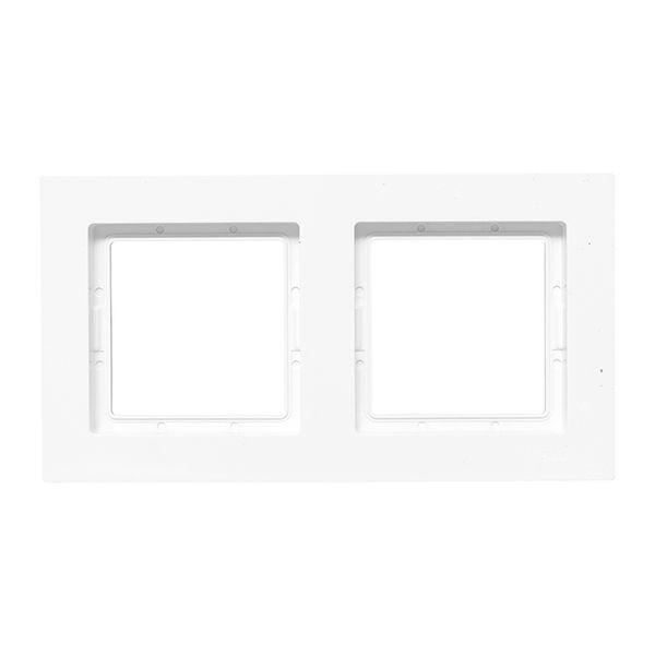 2 - местная рамка, IP44, белая, пластик Эпика EKF 2 - местная рамка, IP44, белая, пластик Эпика EKF