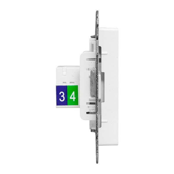 Механизм розетки RJ11, белый Эпика EKF Механизм розетки RJ11, белый Эпика EKF