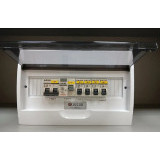 Щит распределительный в сборе, 12 модулей, 1-фазный, 220В, встраиваемый Щит распределительный в сборе, 12 модулей, 1-фазный, 220В, встраиваемый