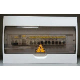 Щит распределительный в сборе, 18 модулей, 1-фазный, 220В, навесной