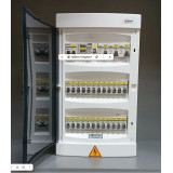 Щит распределительный в сборе, 36 модулей, 1-фазный, 220В, навесной Щит распределительный в сборе, 36 модулей, 1-фазный, 220В, навесной