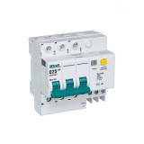 Дифференциальный автоматический выключатель АВДТ 3Р 20А 30мА тип AC х-ка C ДИФ-101 4,5кА DEKraft 15053DEK