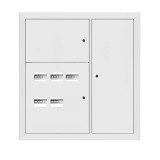 Щит этажный 5 кв, RAL9003 3 окна в ряд по гориз, (1000х950х150) EKF Basic mb28-v-5-r9003-1