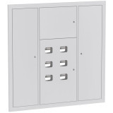 Устройство этажное распределительное встроенное типа УЭРВ 6 кв, (1300х1300х150) EKF uerv-6-1300-1300