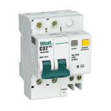 Дифференциальный автоматический выключатель АВДТ со встр. защ. от сверхтоков 2P 32A 300мА селективный ДИФ-101 S DEKraft 15306DEK Дифференциальный автоматический выключатель АВДТ со встр. защ. от сверхтоков 2P 32A 300мА селективный ДИФ-101 S DEKraft 15306DEK