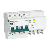 Дифференциальный автоматический выключатель АВДТ со встр. защ. от сверхтоков 4P 50A 100мА селективный ДИФ-101 S DEKraft 15313DEK