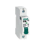 Автоматический выключатель 1Р 16А х-ка C ВА-103 6кА нов. DEKraft 12273DEK