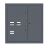 Щит этажный 3 кв, RAL7024 (1000х950х150) EKF PROxima mb29-v-3-ral7024