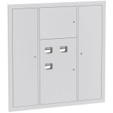 Устройство этажное распределительное встроенное типа УЭРВ 3 кв, (1300х1300х150) EKF uerv-3-1300-1300