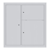 Щит этажный до 8 кв, без окна со слаботочным отсеком слева (1000х950х150) EKF Basic mb28-v-boz