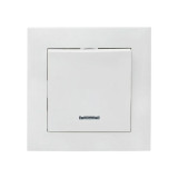 Валенсия выключатель 1-кл, 10А белый с индикатором EKF PROxima EWV10-121-10