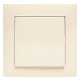 Валенсия выключатель 1-кл, 10А кремовый перекрестный EKF EWV10-221-20