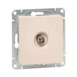 Механизм розетки TV, одиночная, кремовый Эпика EKF