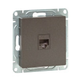 Механизм розетки RJ45 (cat5), мокко Эпика EKF