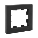 1 - местная рамка, чёрная, пластик Эпика EKF