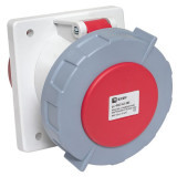 Розетка стационарная внутренняя угловая 4342 3Р+РЕ 63А 380В IP67 EKF PROxima