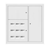 Щит этажный 9 кв, RAL9003 3 окна в ряд по гориз, (1000х950х150) EKF PROxima mb29-v-9-ral9003-1